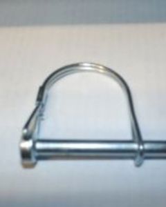LOCK PIN,ROUND WIRE 1/4"D X 1-3/4" USABLE LENGTH
